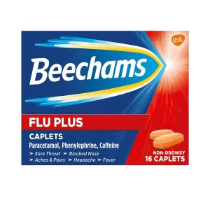 Beechams Flu Plus – 16 Caplets