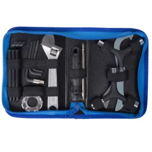 Bicycle tool box black-blue 100 Btwin