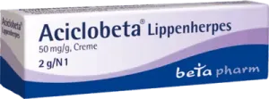 Cold sore cream, ACICLOBETA, aciclovir cold sore cream