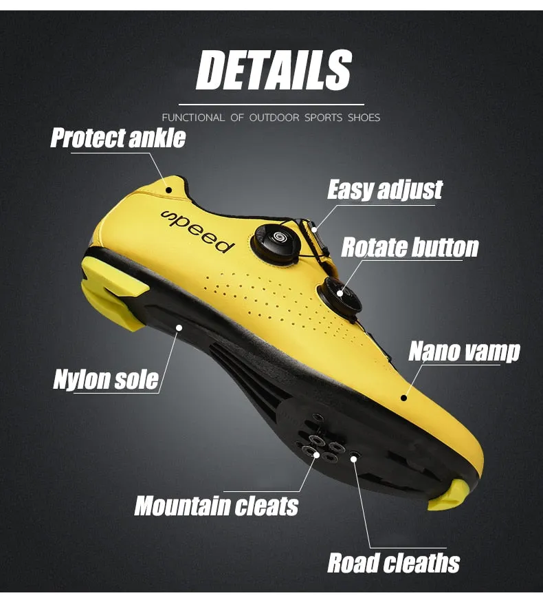 Cycling Mountain Bike Cleats Road Bicycle Shoes Sports Outdoor Training Cycle Sneakers