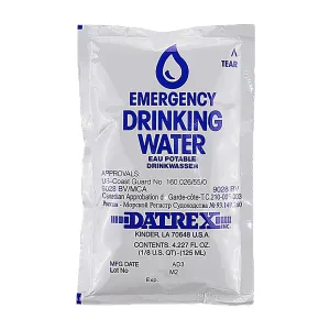 Datrex Emergency Drinking Water 125ml (Early Expiration 06/27)