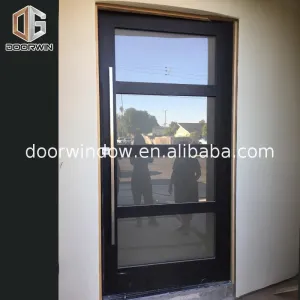 DOORWIN 2021Insulating tempered glass casement door impact entry doors hot sale by Doorwin on Alibaba