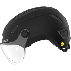 Evoke Mips Giro LED Helmet, Matte Black LED