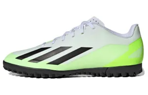 Football sneakers Adidas X Crazyfast.4 unisex, white/green/black