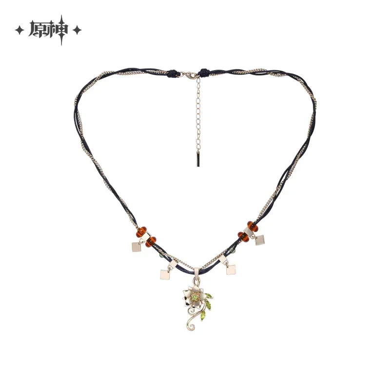 Genshin Impact Yulin and Flying Sand Series Tighnari Necklace & Brooch