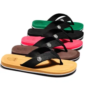 High Quality Summer Men's Slippers Flip Flop Beach \ Anti-slip Casual Shoes