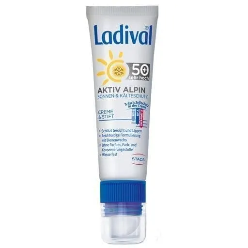 LADIVAL active alpine sun cold cut combo, cold cuts SPF 50 