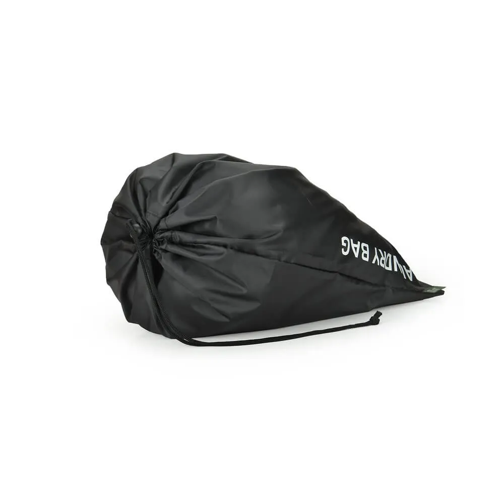 Recycled Travel Laundry Bag Black