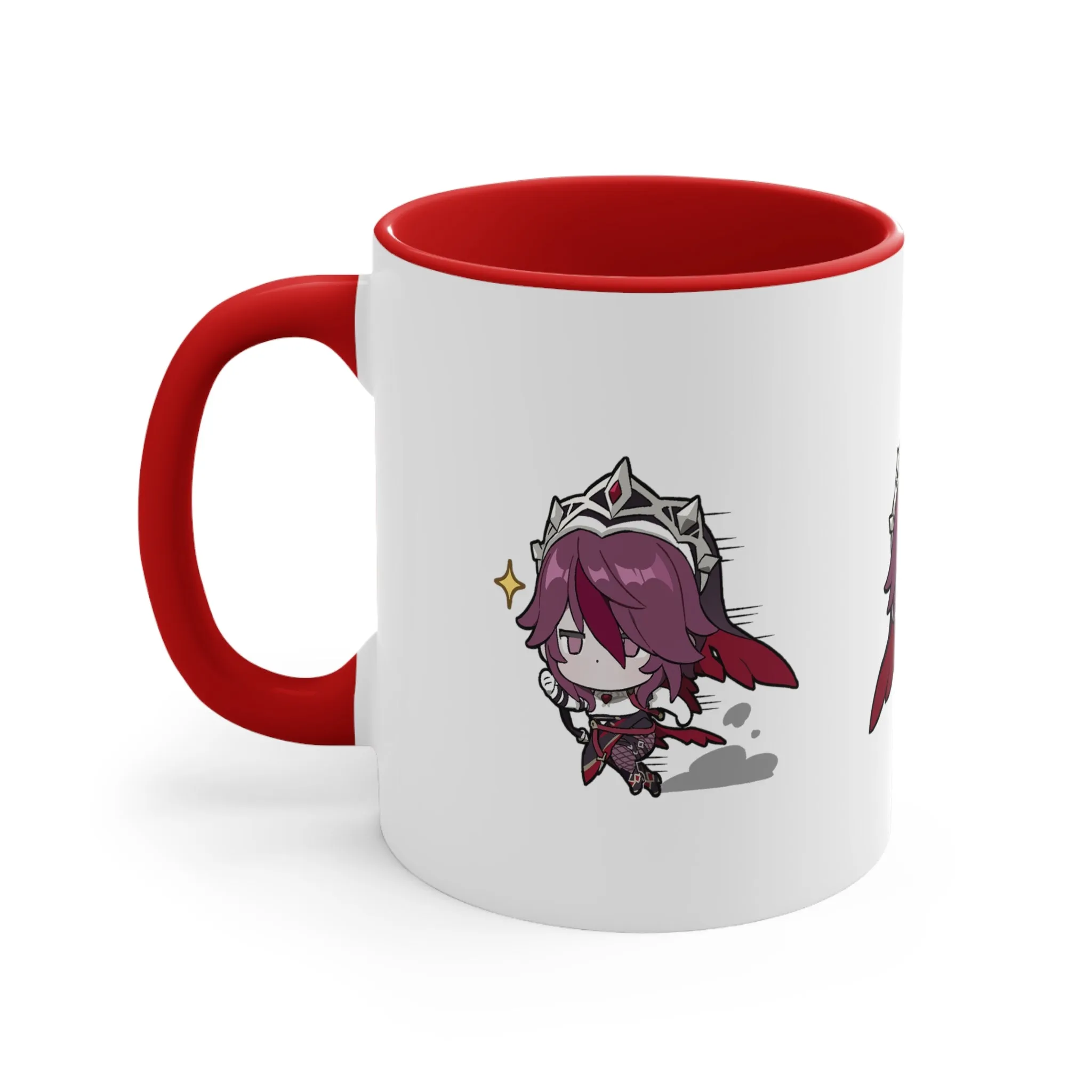 Rosaria Genshin Impact Accent Coffee Mug, 11oz Cups Mugs Cup Gift For Gamer Gifts Game Anime Fanart Fan Birthday Valentine's Christmas