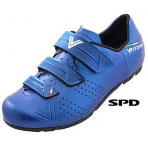 Vittoria Shoe,Rapide Gt Blue Size 38.5,Spd Rapide Gt  Shoes