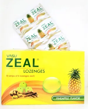 Zeal lozenges - 6lozenges